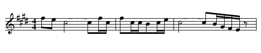 Shan dui shan lai ya dui ya - staff notation