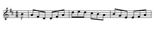 Shandon Bells - staff notation