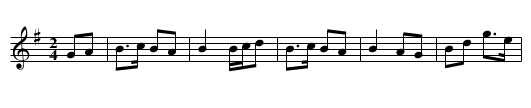 Shane O'Neill's March - staff notation