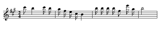 Shangao luyuan jianbushang - staff notation