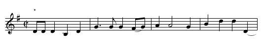 Shanghai Rooster [1] - staff notation