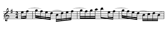 Shanghai rooster - staff notation