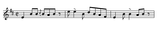 Shanks Mare - staff notation