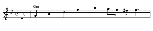 Shapiro's Korohod - staff notation