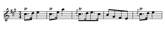 Shark. JJo6.77, The - staff notation