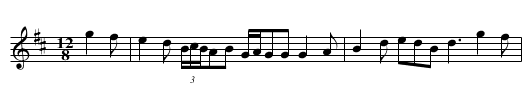 She Didn't Dance and Dance - staff notation