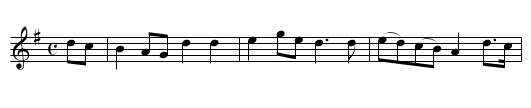 She had something else to do. - staff notation