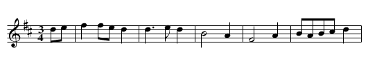 Sheebeg and Sheemore - staff notation