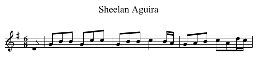 Sheelan Aguira - staff notation
