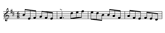 Sheep in The Boat, The - staff notation