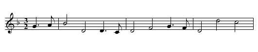 Sheep under the snow, The - staff notation