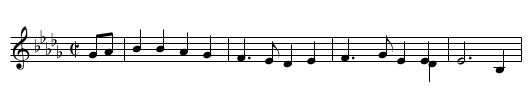 Sheermount Side - staff notation