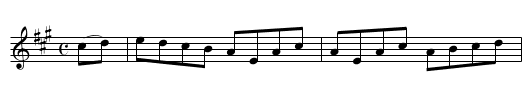 Sheffield Hornpipe [3] TS.159 - staff notation