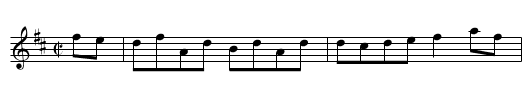 Sheffield Hornpipe. JHa.02 - staff notation