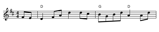 Sheffield Hornpipe - staff notation