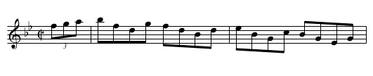 Shelburne Reel - staff notation