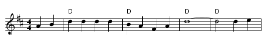 She'll be Coming Round the Mountain (Nots) - staff notation