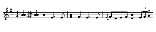 Shelvin' Rock [3] - staff notation