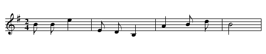 Shenhurhur huozai ren litou - staff notation
