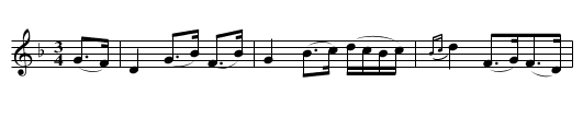 Shepherd Adonis [1], The - staff notation
