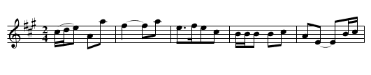 Shepherd and Shepherdess. JJo8.027, The - staff notation