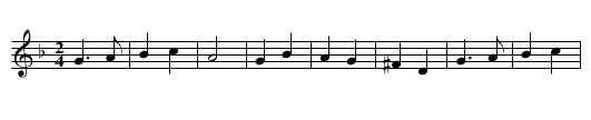 Shepherd Saw Thou Not - staff notation