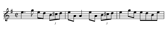 Shepherd's Daughter, The - staff notation