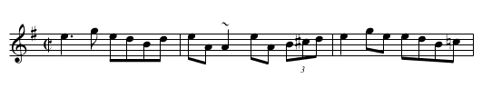 Shepherd's Daughter, The - staff notation