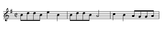 SHEPHERD'S HEY - staff notation