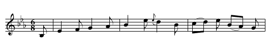 Shepherd's Wife, The - staff notation