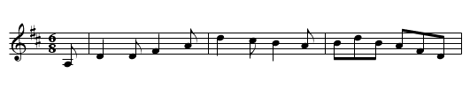Shepherd's Wife - staff notation