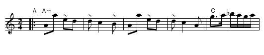 Sher 5 (Russian) - staff notation