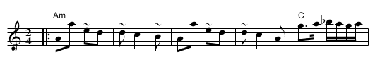 Sher 5 (Russian) - staff notation