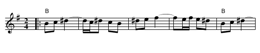 Sher - staff notation