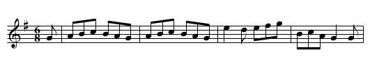 Sherbourne Jig - Morris Jig - staff notation