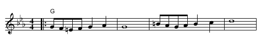 Sherele - staff notation