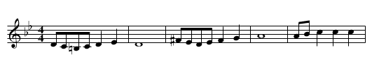 Sherele - staff notation