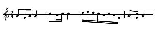 Sheyuan gege jifei mang - staff notation