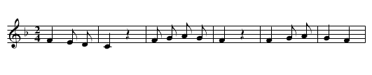 Shieryue xiaochang - staff notation