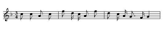 Shilai ge - staff notation