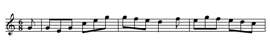 Shilf. JBs.040, The - staff notation