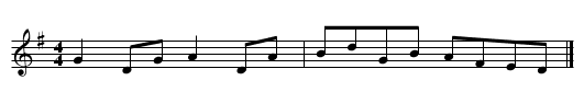 Ship Hornpipe,The. WM.003 - staff notation