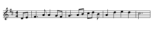 Ship That Never Returned - staff notation