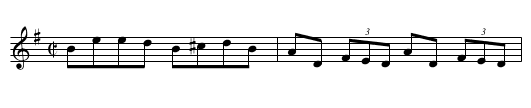 Ships Are Sailing - staff notation