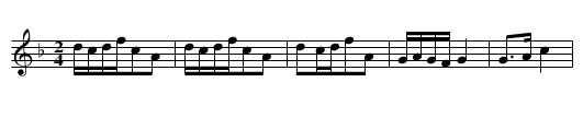 Shiyue ge - staff notation