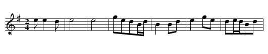 Shiyue hongdeng - staff notation