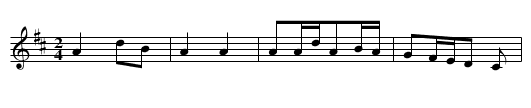 Shizan zhixinren - staff notation