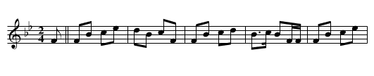 Shoemaker [2], The - staff notation