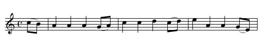 Shores of Amerikay, The - staff notation