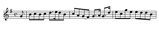 Short and Sweet [2] - staff notation